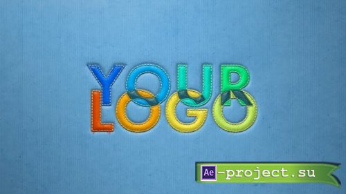 Videohive - Embroidered Patch Logo - 62343906 - Project for After Effects