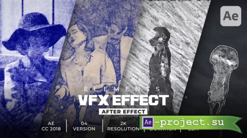 Videohive -  Pencil and Chalk Effects - 62375056 - Project for After Effects