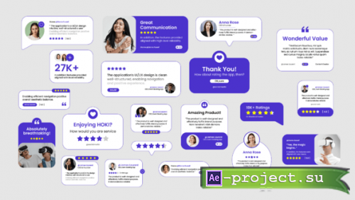 Videohive - 20 Animated Testimonial Lower Thirds 02 - 62310284 - Project for After Effects