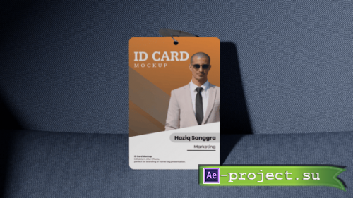 Videohive - ID Card Mockup - 62293774 - Project for After Effects