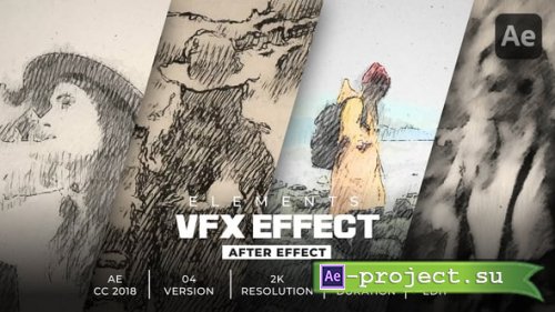 Videohive - Pen Drawing Effect - 62381503 - Project for After Effects