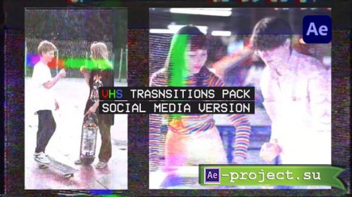 Videohive - Transitions Pack - Social Media Version - 62384308 - Project for After Effects