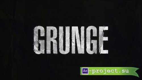Videohive - Paper Grunge Logo V2 - 62384334 - Project for After Effects