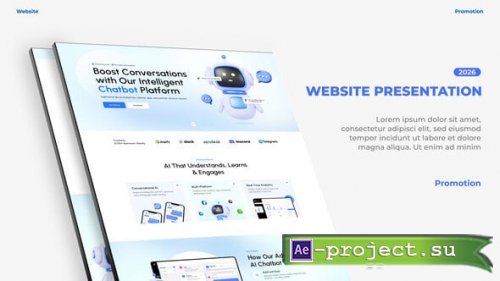 Videohive - Clean Website Presentation! - 62391797 - Project for After Effects