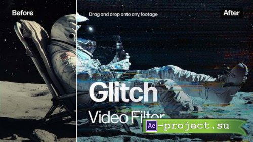 Videohive - Glitch Video Effect Template - 62392550 - Project for After Effects