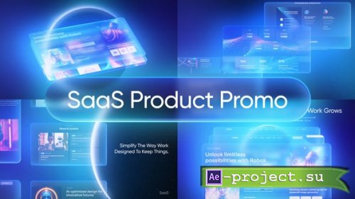 Videohive - SaaS Product Promo - Ai Website Intro - 62395268 - Project for After Effects