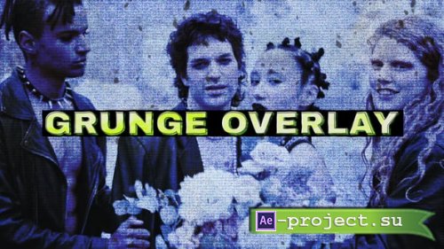Videohive - Grunge Overlay Effects - 62418147 - Project for After Effects