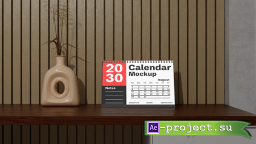 Videohive - Calendar Mockup - 62399790 - Project for After Effects