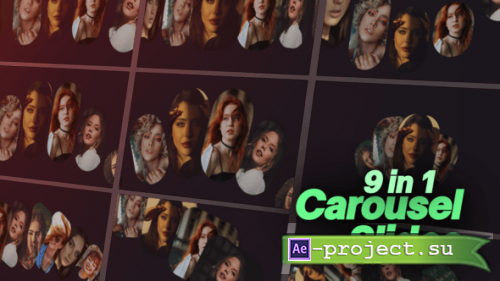 Videohive - Carousel Slides - 62414019 - Project for After Effects