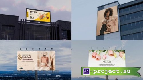 Videohive - Billboard Mockup - 62455693 - Project for After Effects