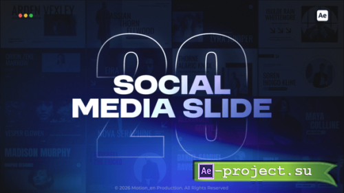 Videohive - Social Media Slides - 62471589 - Project for After Effects