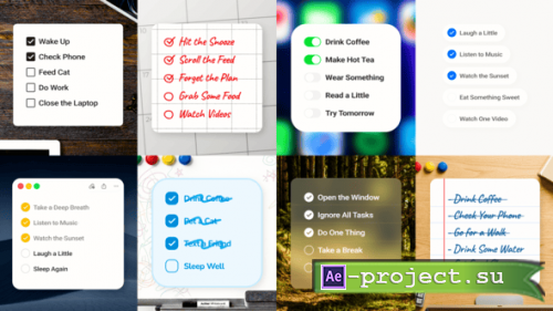 Videohive - Checklist Pack - 62461437 - Project for After Effects