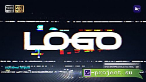 Videohive - Glitch VHS Logo - 62471477 - Project for After Effects
