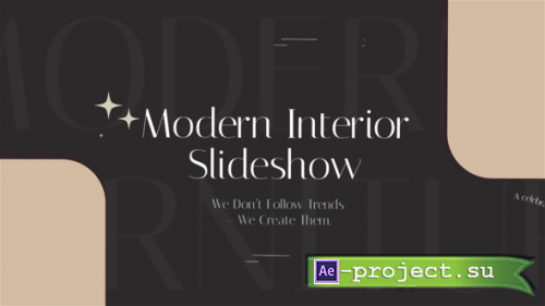 Videohive - Modern Interior Slideshow | Elegant Real Estate & Architecture Promo - 62471850 - Project for After Effects