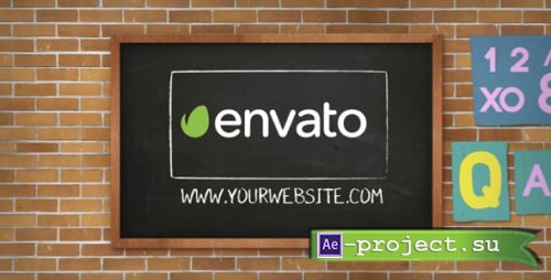 Videohive - Chalkboard Hand Drawn Opener - 12324214 - Project for After Effects