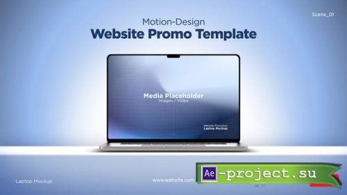 Videohive - Laptop Mockup | Website Presentation - 62461288 - Project for After Effects