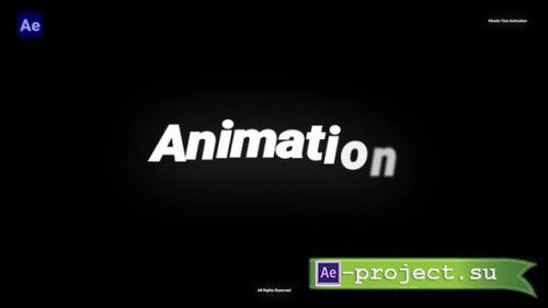 Videohive - Kinetic Text Animation - 62461409 - Project for After Effects