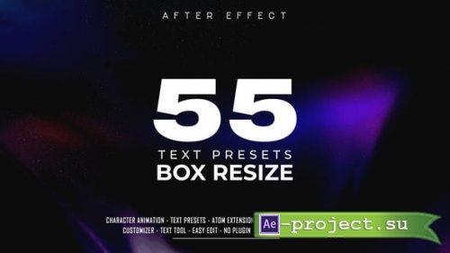 Videohive - Box Title Presets - 62481925 - Project & Script for After Effects