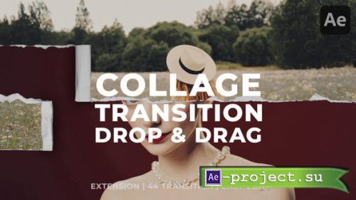 Videohive - Collage Transitions - 61357199 - Project for After Effects