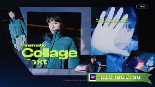 Videohive - Collage Titles - 62502322 - Project for After Effects