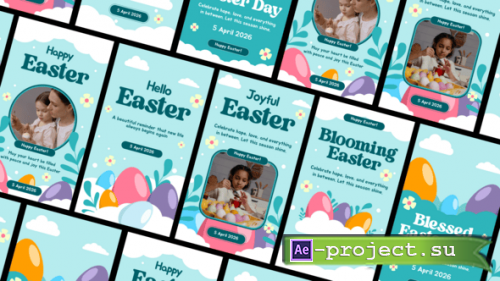 Videohive - Easter Social Media After Effect - 62491685 - Project for After Effects