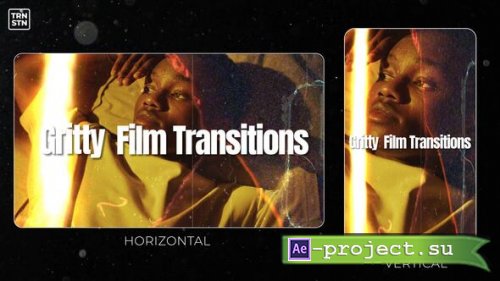 Videohive - Gritty Film Transitions - 62493781 - Project for After Effects