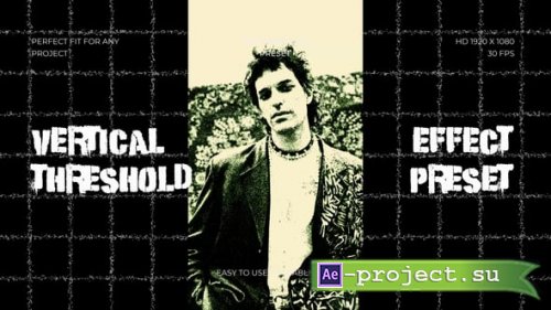 Videohive - Vertical Treshold Effect - 62494826 - Project for After Effects