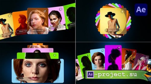 Videohive - Liquid Glass Carousel Loop Pack - 62486959 - Project for After Effects