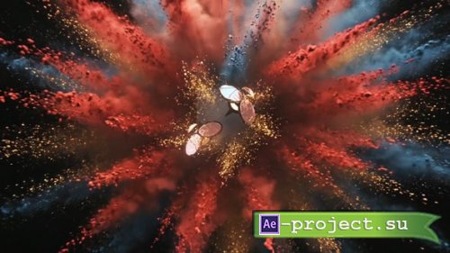 Videohive - Powder Explosion Logo Reveal - 62526164 - Project for After Effects