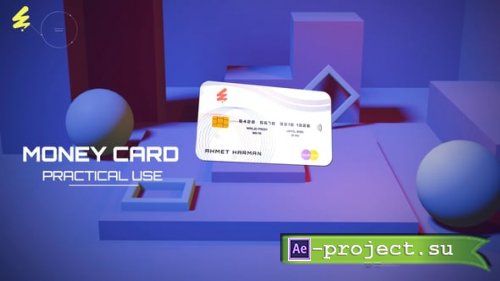Videohive - Credit Card Opener and Card Mockup - 62520439 - Project for After Effects