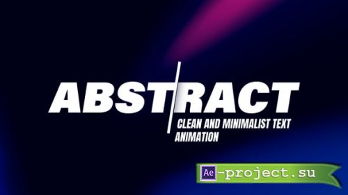 Videohive - Clean Text Animations - 62520295 - Project for After Effects