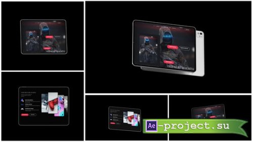 Videohive - Mockup Tablet - 62498815 - Project for After Effects