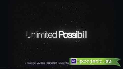 Videohive - Text Presets - 62517062 - Project for After Effects