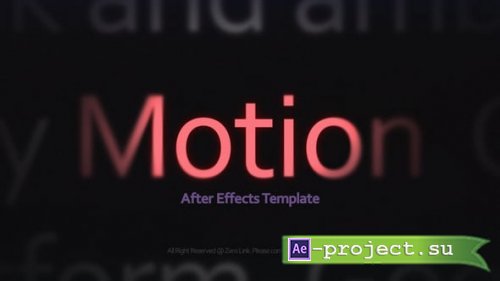 Videohive - Text Focus Intro - 62527748 - Project for After Effects