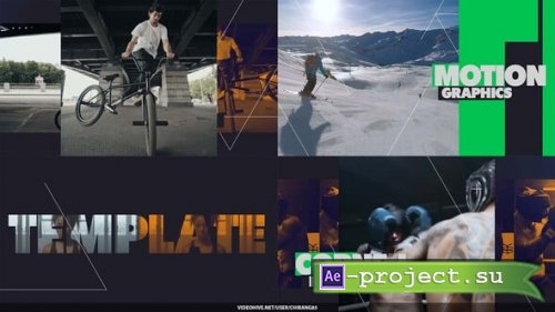 Videohive - Sport Energy Typography Powerful After Effects Titles - 62032902 - Project for After Effects