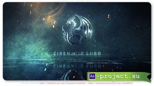 Videohive - Cinematic Logo Reveal - 62581908 - Project for After Effects