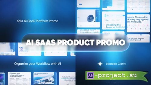 Videohive - SaaS Promo - Ai Website Promo Teaser - 62575008 - Project for After Effects