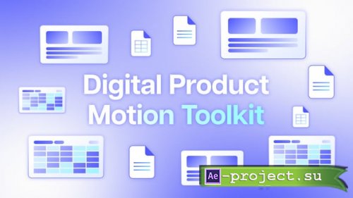 Videohive - Digital Product Motion Toolkit - 62561599 - Project for After Effects