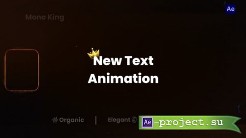 Videohive - Elegant Text Animation | AE - 62599611 - Project for After Effects