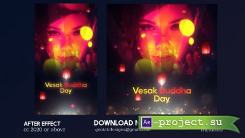 Videohive - Vesak Buddha Day Slideshow - 62630354 - Project for After Effects