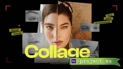 Videohive - Collage Titles - 62644304 - Project for After Effects 