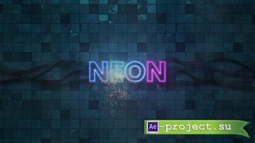Videohive - Neon Short Circuit Titles - 62650523 - Project for After Effects