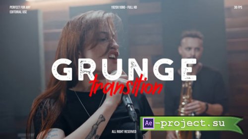 Videohive - Grunge Transition - 62660864 - Project for After Effects