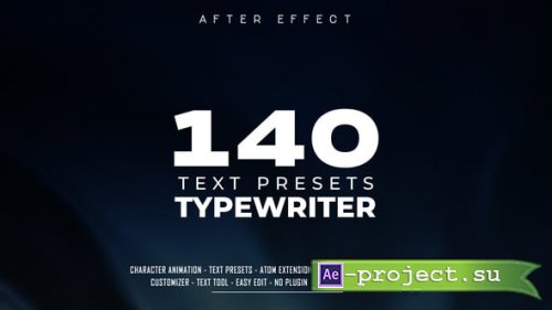 Videohive - Dynamic Typewriter Text Box Presets - 62662127 - Project & Script for After Effects