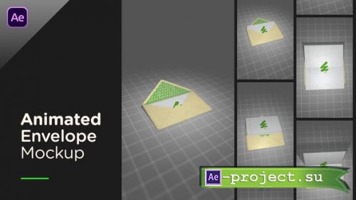 Videohive - Animated Envelope Mockup - 62671435 - Project for After Effects