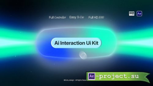 Videohive - AI Interaction UI Kit - 62775714 - Project for After Effects