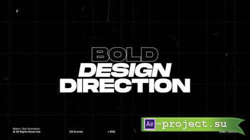 Videohive - Modern Text Animation | After Effects - 62734485 - Project for After Effects