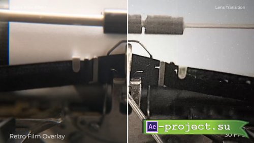Videohive - Retro Film Overlay - 62874694 - Project for After Effects