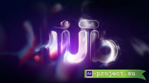 Videohive - Neon Blury Glassmorphism Logo Reveal Futuristic Abstract Light Intro - 62562959