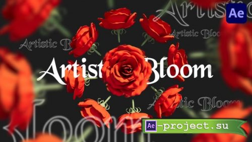 Videohive - 3D Floral Bloom Intro - 62973826 - Project for After Effects
